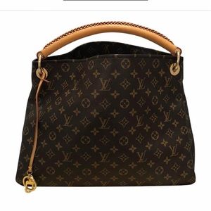 Louis Vuitton Artsy Mm Brown Monogram Hobo Bag